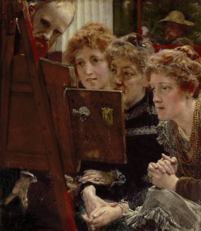 A Family Group by Lawrence Alma Tadema